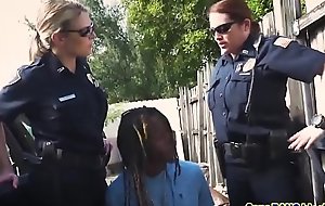 Blonde policewoman Joslyn receives group-fucked by black s-artistry-denied-blackpatrol-hd-72p-porn