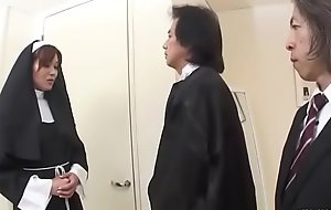 First hardcore experience for Japan nun, Hitomi Kanou