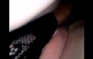 heavy bootied floosie  wears threatening sexy thongs while scraping her untidy folds on a random man porn video shaft (