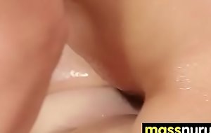 Nuru Massage Rubble with a Hot Shower Fuck 8