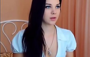 Hot Babe has Aflame Blue Eyes on Cam - CamGirlsUntamed free sex movie 