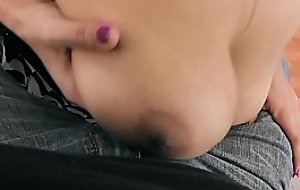Huge Natural Boobs Teen Teasing Cock together with Gaping Vagina