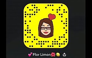 Snapchat @florlimon1 in Snapchat just reckon me
