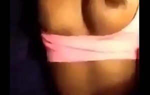 Ebony teen with categorical tits