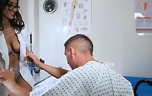 Female nurse from Europe fucks all about the brush hospital patients
