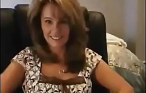 MILF Shows Clevage on Web camera - LIVE Able-bodied // webcamhookerporn video