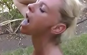 Dabbler Blonde Milf Drinking Void urine Outdoor - tinyamateurcamxxx fuck movie