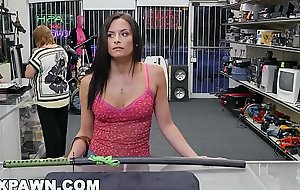 XXXPAWN - Alexis Deen Swallows My Sword in Pawn Sell down the river Backroom (xp15248)