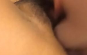 Sexy horny latina girlfriend plays with dildo