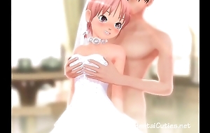 Innocent anime cully fingered just about orgasm