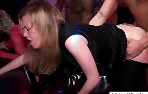 Hot orgy continue in dance nightclub