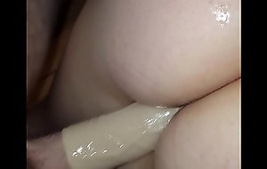 Fucking my beautiful young girlfriend with a 9 inch cock sleeve