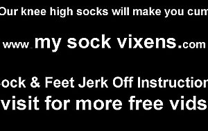 I will jerk you off everywhere well-grounded my knee highs