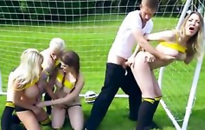 Sexy football players getting fucked wits their unconventional coach