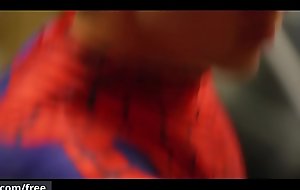 Myles Landon and Tobias and Strength of character Braun - Spiderman A Gay Xxx Parody Fixing 3 - Prexy Gay Heroine - Trailer preview - Men xxx fuck movie 