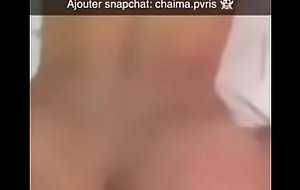 Beurette se fait baiser a l'hotel Snapchat: chaima.pvris