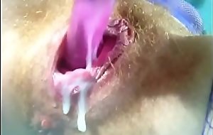 Dirty cream turnover finger wank. Discern that succulent cum forth my thumbs plus unloading revel in my messy freshly fucked pussy as I try to push it deep into my cervix