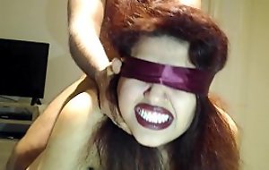 Blindfolded Wife Has Ungenerous idea BUT this babe FUCKED overwrought Detach from !
