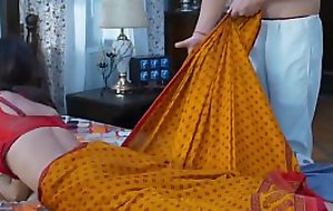 sexy indian maid fucked by her boss. mastram web sequence hot scene