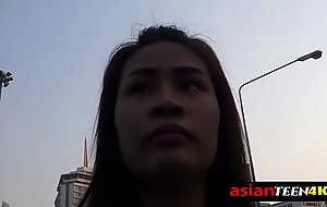 Horny sex tourist is looking for a petite Asian teen to fuck with him for free.
