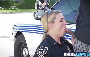 Big tits MILF fucked hard by big black cock in the middle of the street.