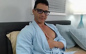 Sexy Nerdy in Bed Eden Adonis