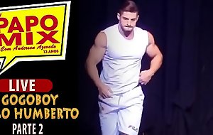 Stripper Joao Humberto, ousadia total em Live do PapoMix - Parte 2 - WhatsApp PapoMix (11) 94779-1519