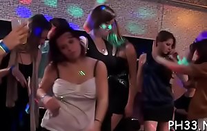 Bitches discovered small dick in club
