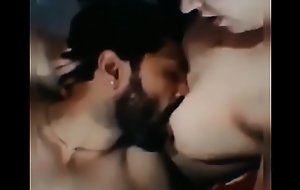 Young indian wife sucking tits