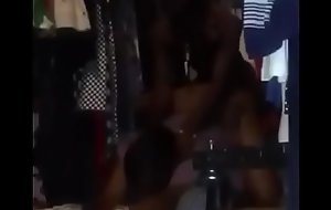 UGANDAN chick fucked hard in Arcade