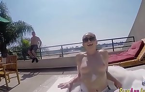 Big booty slut gets railed