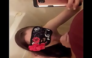 Sexy masked PAWG gets filmed while filming herself suck my dickXxxCumwithUsxxX