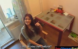 Real european beauty doggystyled on spycam