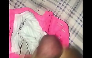 Cumming on my stepsisters underwear