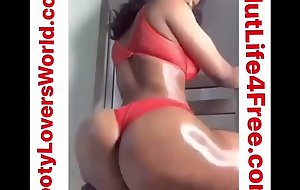 Sexy Big Booty Girl Booty Shaking Ass Shaking