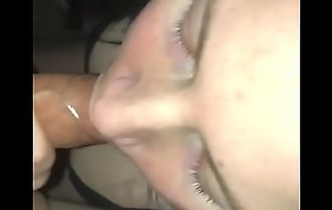 Teen sister gives not brother blowjob and gets facial