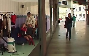 stepsister brutal anal at public shopping mall