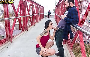 MAMACITAZ - Exhibitionist Couple Risk To Get Caught Having Sex In Public (Alice Blues and Miguel Zayas)