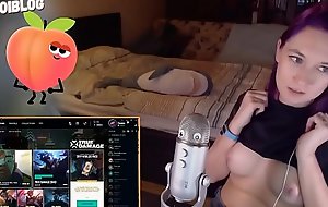Streamer showed boobs on tweak and got banned!!!!