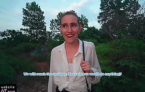 Young Girl Lost in Central Park and Ready to Fuck with Public Agent