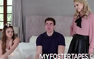Athena Faris seems to be adjusting well to her new family, but it seems her foster brother is struggling with all the attention she is receiving from their foster mom, Alix Lynx. - FULL SCENE on xnxx MyFosterTapesfuck movie clip 