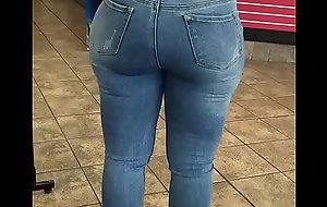 Big ass in jeans