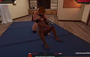 Aisha VS Vilkor (Naked Fighter 3D)