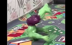 Hulk dançando bem gostoso