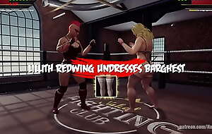 Lillith Redwing VS Barghest (Naked Fighter 3D)