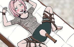 sakura uses a vibrator with panties