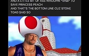 Rock hard toad from mario