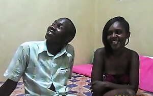 Cute African Couple SO SHY For First Time