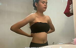 Cute Thai teen impregnated at her interview