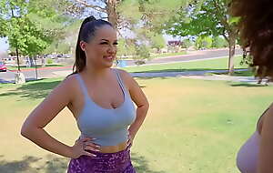 Jog By Threesome Pick Up / Brazzers  / download full from xxx zzfull film